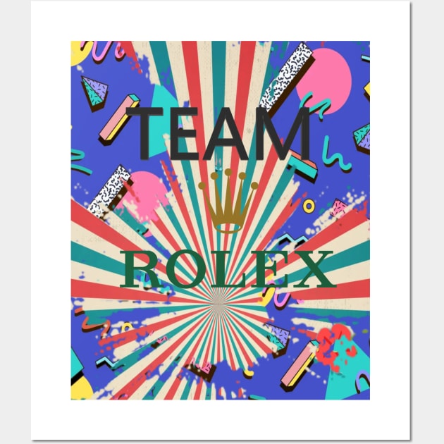 Team Rolex Wall Art by CDUS